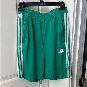 Men’s Adidas Green Athletic Shorts
